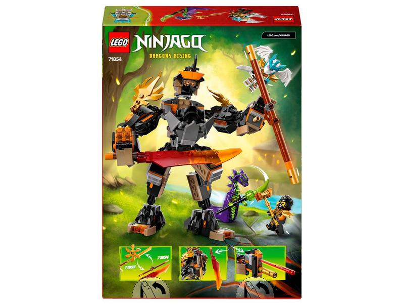 LEGO Ninjago Dragons Rising Missão de Cole e Zane - Bonecos